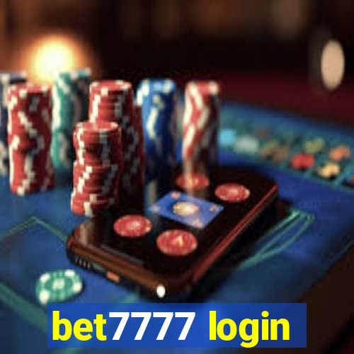 bet7777 login